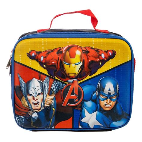 Lonchera Ruz Avengers Classic Infantil Ni O Pieza Walmart