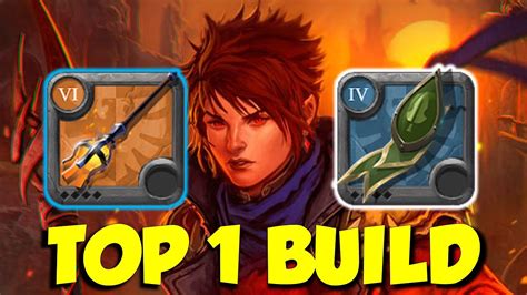 Top 1 Meta Build For Fire Staff Solo PvP Corrupted Dungeon Albion