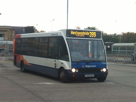 Stagecoach Scunthorpe 47266 Fx53aya Departing Bus Station Flickr