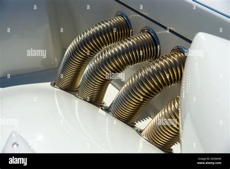 Car Exhaust Manifold Stock Photo Alamy