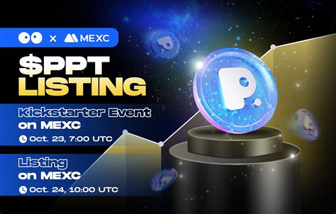 Pop Token PPT Lists On MEXC Crypto Exchange Join Kickstarter Event NOW