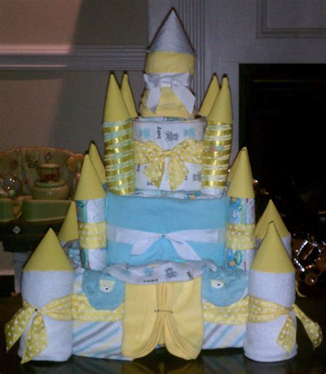 Castle Diaper Cake Kreationsbykita Kitas