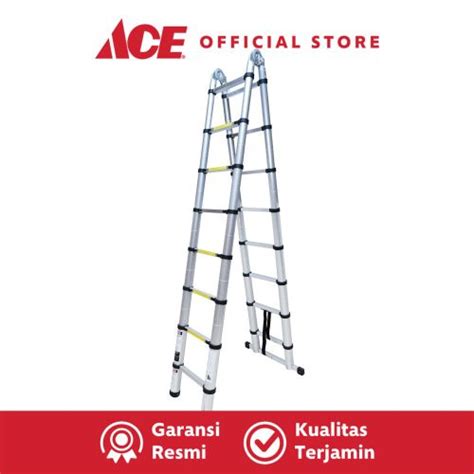 Jual SPESIAL PROMO PUNCAK ACE Fixsteps Tangga Teleskopik Lipat