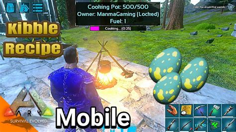 How To Make Pteranodon Kibble In ARK Mobile Step By Step ARK KIBBLE