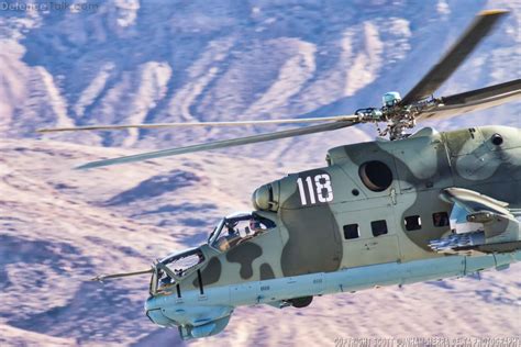 Mi-24P Hind-F Helicopter Gunship | Defence Forum & Military Photos ...