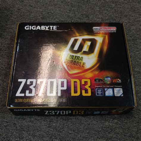 Gigabyte Z370P D3 motherboard + Pentium G5420 CPU, Computers & Tech ...