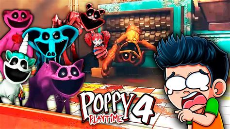 NUEVOS SECRETOS DE POPPY PLAYTIME CHAPTER 4 ENCUENTRO LOS SMILING