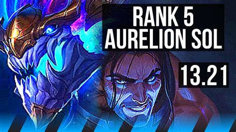 AURELION SOL Vs SYLAS MID Rank 5 Aurelion Sol Legendary 9 3 8