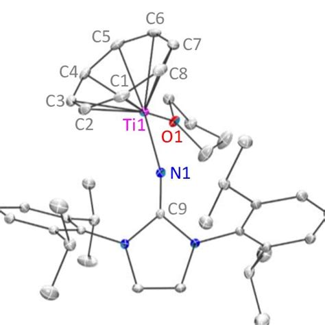 Solid-state molecular structure of one molecule of... | Download Scientific Diagram