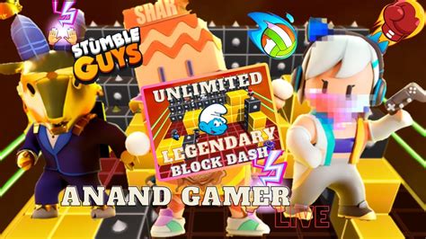 Eu Server Stumble Guys Live Legendary Block Dash Stumbleguyslive