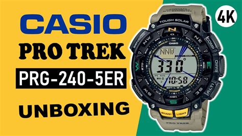 Casio Pro Trek Prg Er Unboxing K Youtube