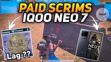 Iqoo Neo Competitive Test Paid Scrims Wwcd Bgmi Gameplay Youtube