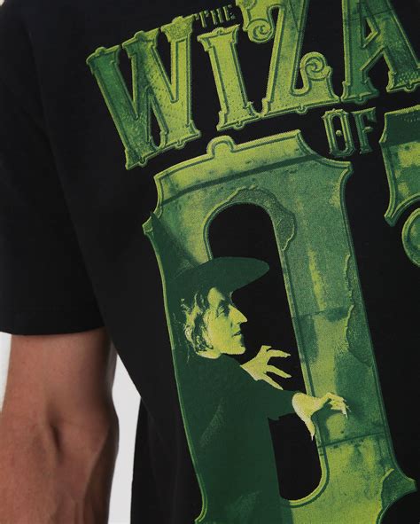 Camiseta Masculina O M Gico De Oz Preta Warner Bros Fanlab Oficial