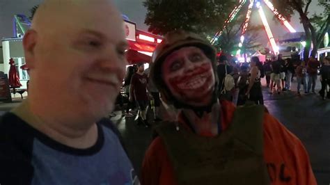 First Night Of Fright Fest At Six Flags Over Texas 2018 Youtube