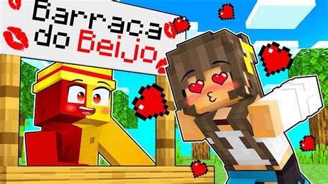 Geleia Abriu Uma Barraca Do Beijo No Minecraft Desenho Do Geleia