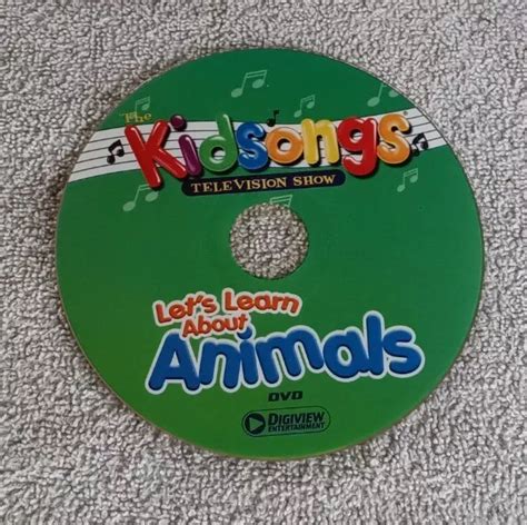 Kidsongs Lets Learn About Animals Dvd Pbs Kids 1691 Picclick Au