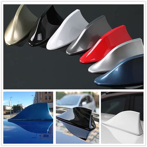 Car Shark Fin Antenna Auto Radio Signal Aerial Roof Antennas For Bmw