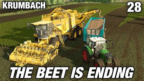 THE END OF HARVEST Krumbach Farming Simulator 22 Episode 28 YouTube