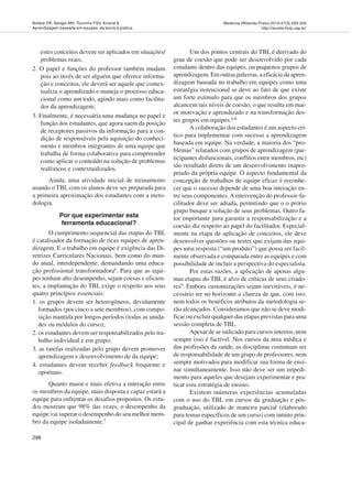 Técnica docente tbl texto em português PDF