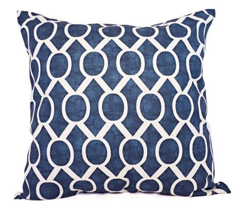 Navy Blue Decorative Pillows Two Navy Throw Pillow Covers 20 X 20