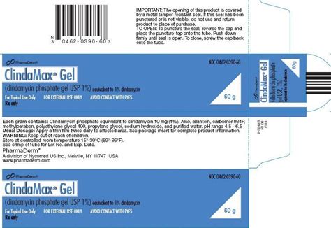 Clindamax Gel Package Insert Prescribing Information