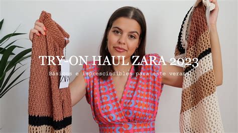 try on haul zara holiday edition 2023 colección verano el conjunto