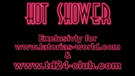 Lady Latoria Hot Shower Version 2 HQ Wmv 1A SM Videoclips By TopDomina24 Clips4Sale