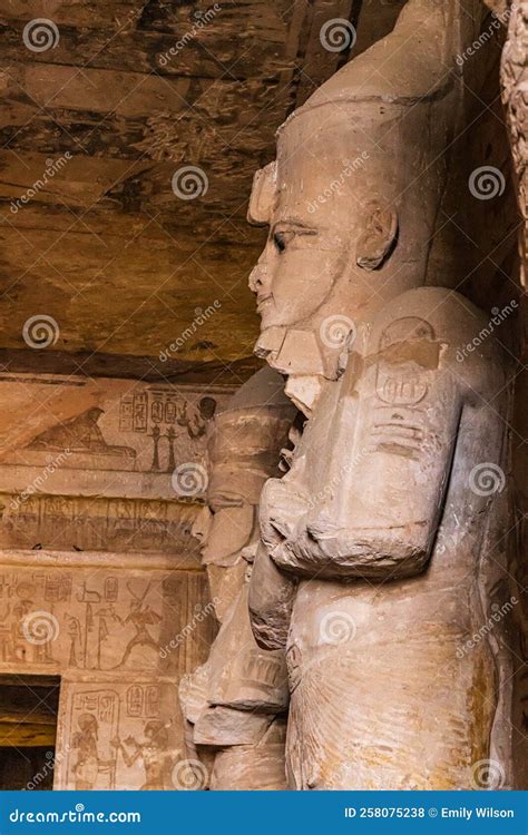 Osiris Pillars In The Hypostyle Hall Of The Great Temple Of Ramesses Ii