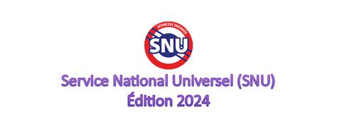 Ouverture De L Dition Du Service National Universel Snu Lyc E