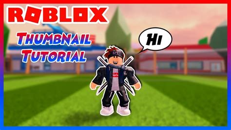 Roblox Thumbnail Template