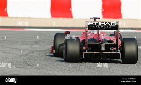 Felipe Massa In The Ferrari F Race Car During Formula One Testing