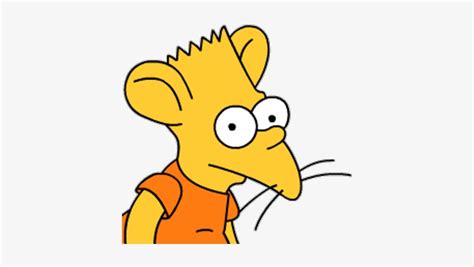 Download Transparent Bart Rata Png Niño Rata Png Cara PNGkit