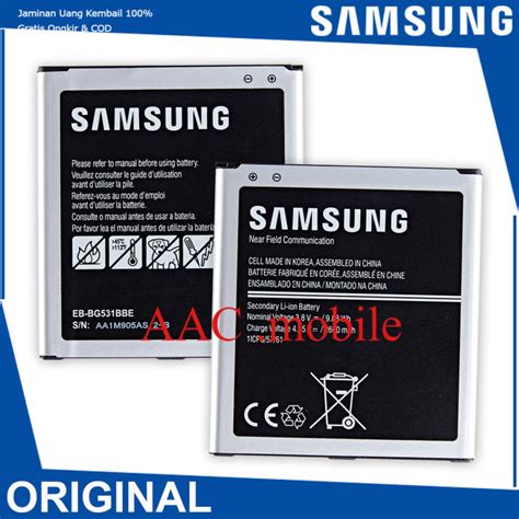 แบตเตอรี่ Samsung Galaxy Grand Prime Battery Original Fit G530 G530f G5308w G531 G531f