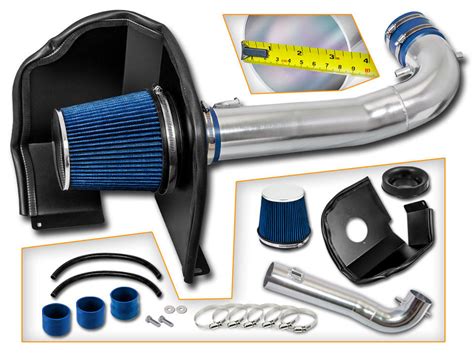 Cold Air Intake Kit For Gmc Sierra 1500 2014 2019 With 53l 62l V8 Engine Blue