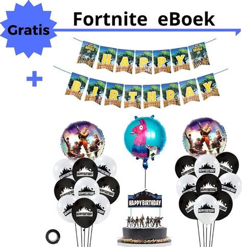 Fortnite Versiering Fortnite Verjaardag Fortnite Bundle Fortnite