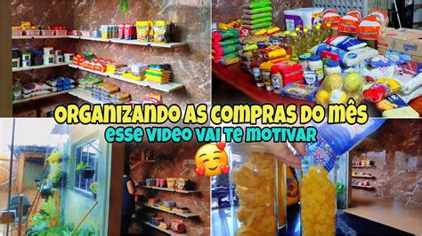 Organiza O Das Compras Do M S Limpeza Dos Arm Rios Video