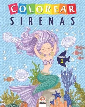 Colorear Sirenas Volumen Libro Para Book