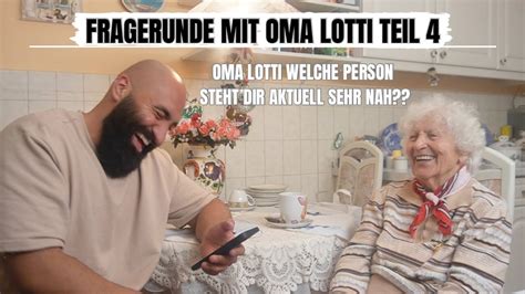 92 jährige Oma Lotti beantwortet eure Fragen in der Fragerunde Teil