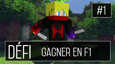 Minecraft Défi Epicube Hunger Games Gagner en F1 1 YouTube