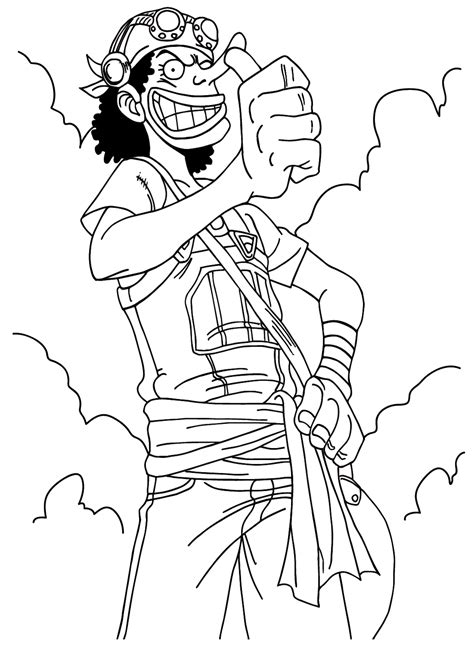 Color Page Usopp Usopp Coloring Pages Páginas Para Colorear Para Niños Y Adultos