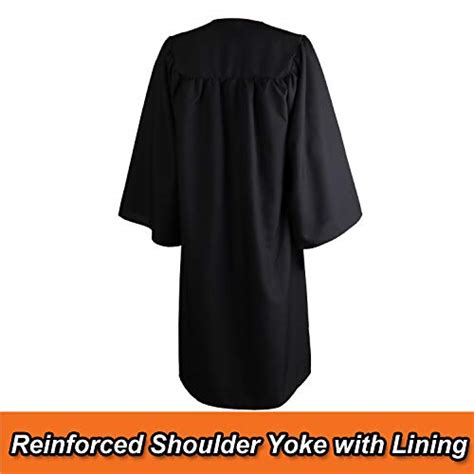 Buy Osbo Gradseason Unisex Matte Adult Graduation Gown Cap Tassel Set Black At