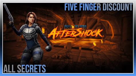 Ion Fury Aftershock Five Finger Discount All Secrets YouTube