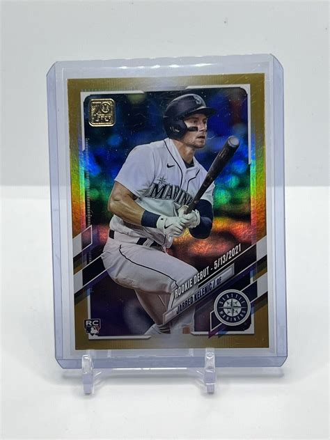 Topps Update Jarred Kelenic Gold Foil Rookie Debut Rc Us