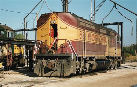 Us98 79 Wisconsin Central F45 6653 On A Servicing Road At  Flickr