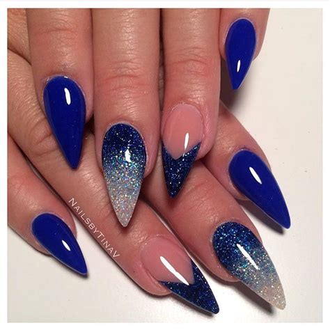 Top 25 Best Navy Blue Nail Design Ideas 2023 Update Artofit