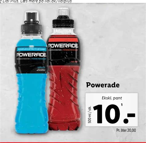 Powerade Tilbud Hos Lidl