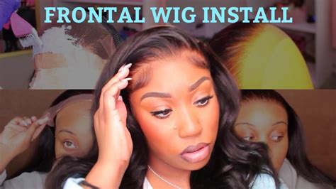 How To Customize And Install Frontal Wig Beginner Friendly Ft Janet