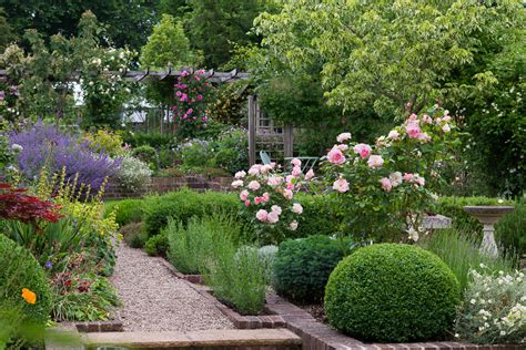 Village Garden In June