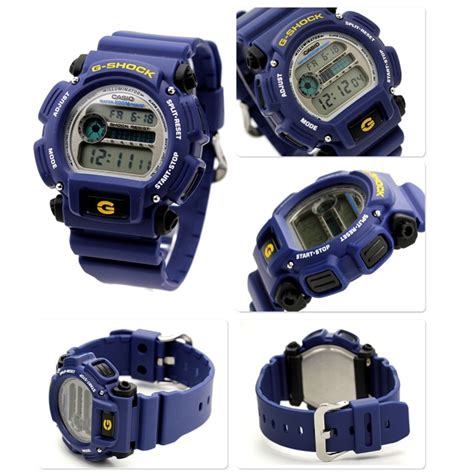 Official Malaysia Warranty Casio G Shock Dw Blue Resin Lcd