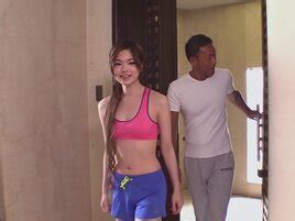 Asian Twat Gets Filled With Cum During Rough Gangbang ZB Porn